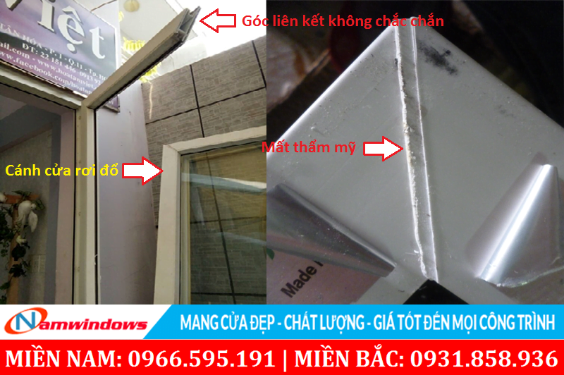 Những ảnh hưởng từ góc liên kết không đảm bảo