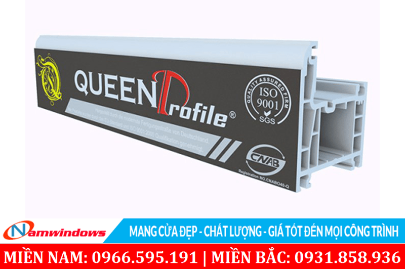 Thanh nhựa uPVC của Queen Việt