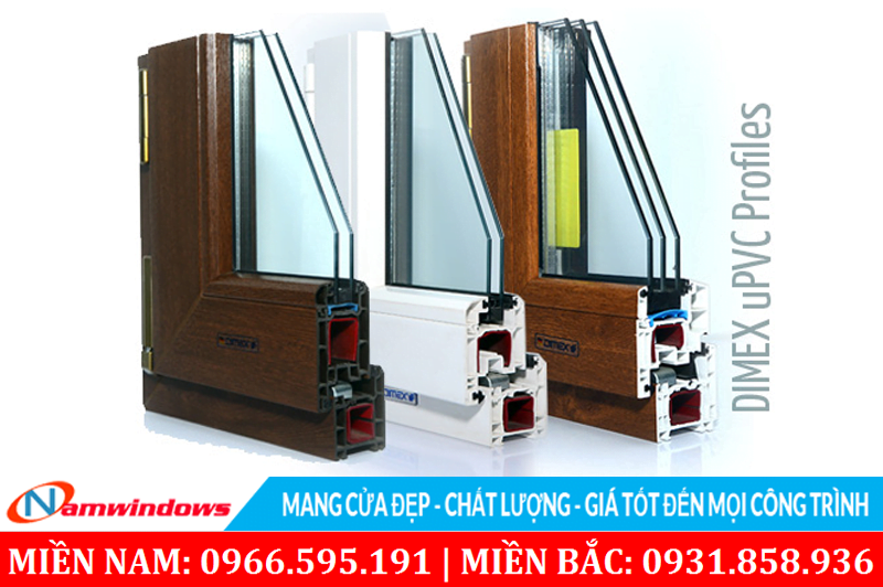 Thanh nhựa uPVC Dimex