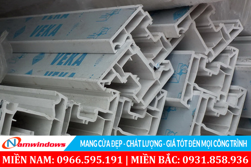 Thanh nhựa uPVC Veka