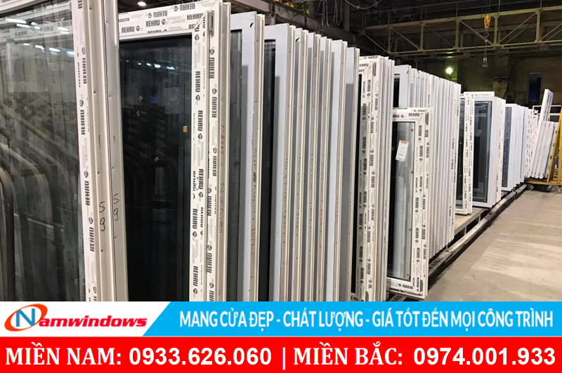 Cửa nhựa lõi thép cao cấp