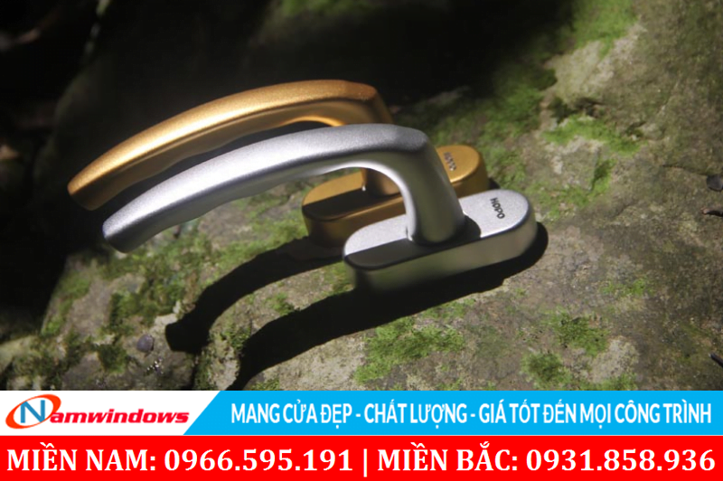 Hình ảnh tay nắm cửa sổ hãng Hopo