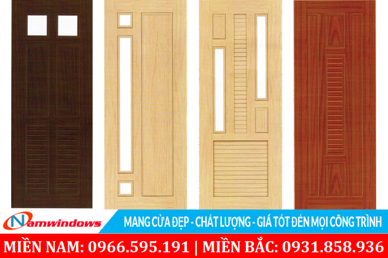 Mẫu cửa nhựa Đài Loan