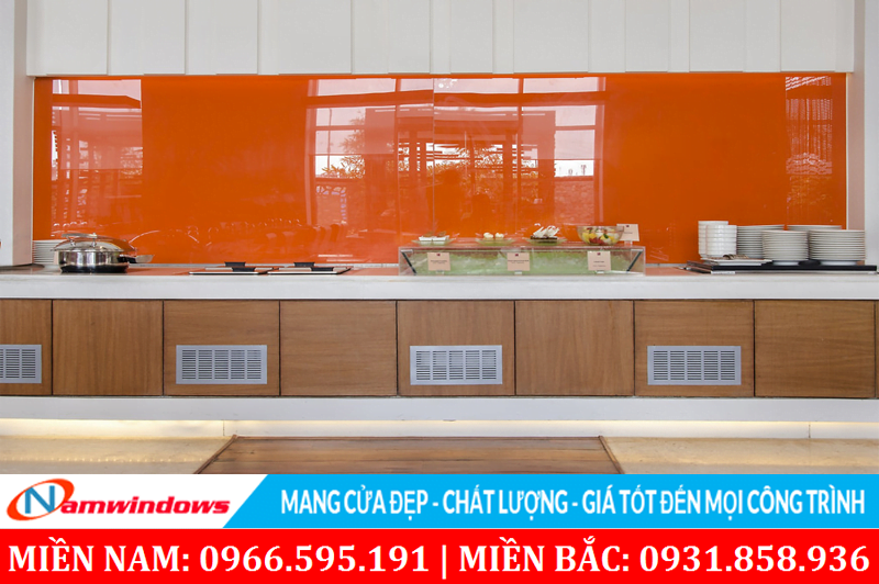 Báo Giá Kính Màu Ốp Tường, Ốp Nhà Bếp | Có Nhiều Mẫu Đẹp