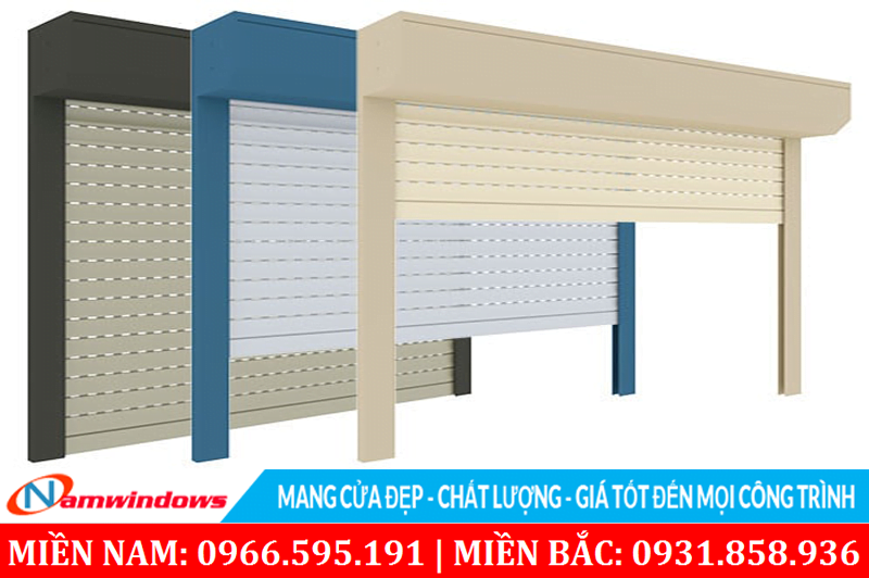 Báo Giá Cửa Cuốn Khe Thoáng Tự Động Công Nghệ Đức Titadoor