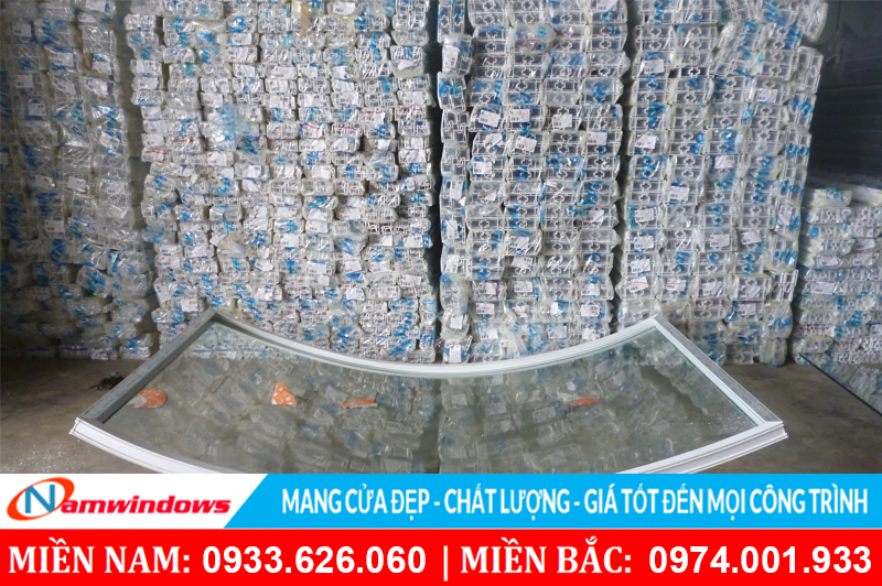 Bán vật tư cửa nhựa lõi thép