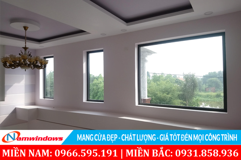 100 mẫu cửa nhôm Xingfa