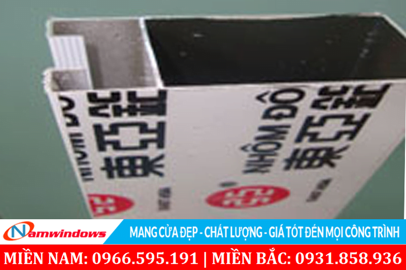 Cấu trúc của cánh cửa nhôm hệ 700