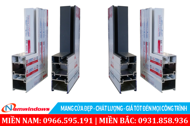 Nhôm xingfa được phân loại trong hệ đơn dày