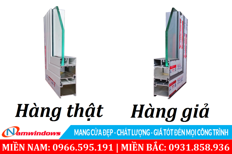 Hướng Dẫn Cách Kiểm Tra Nhôm Xingfa Chính Hãng Và Hàng Giả