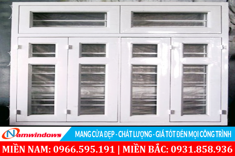Cửa sổ kính khung sắt