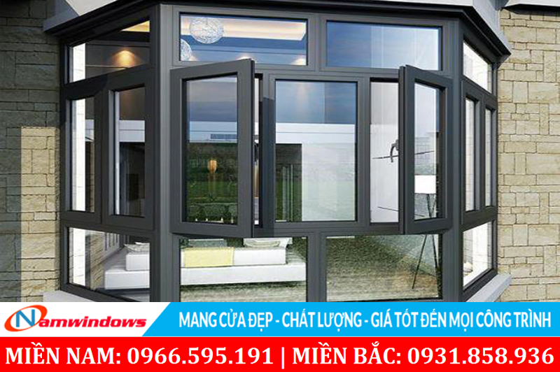 Cửa Sổ Kính Làm Từ Nhôm Xingfa