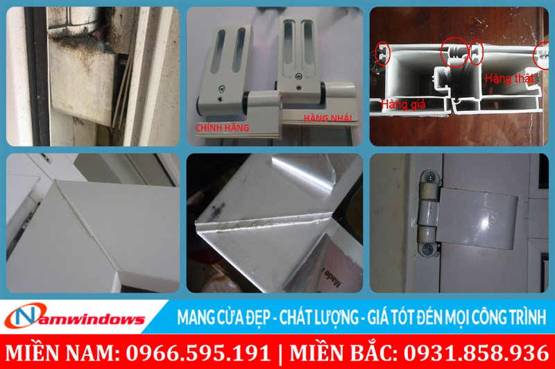 Không nên ham rẻ mà làm cửa nhựa lõi thép kém chất lượng