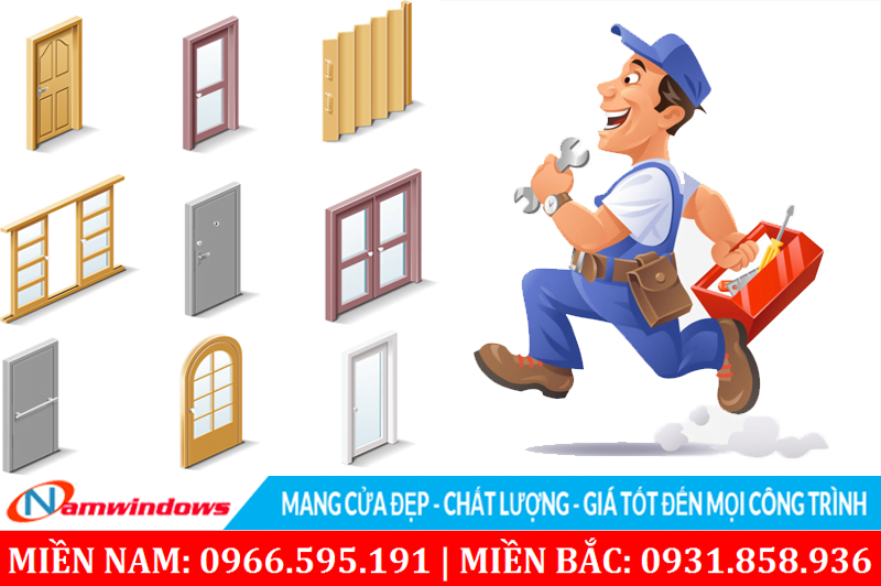 Sửa chữa cửa nhôm kính