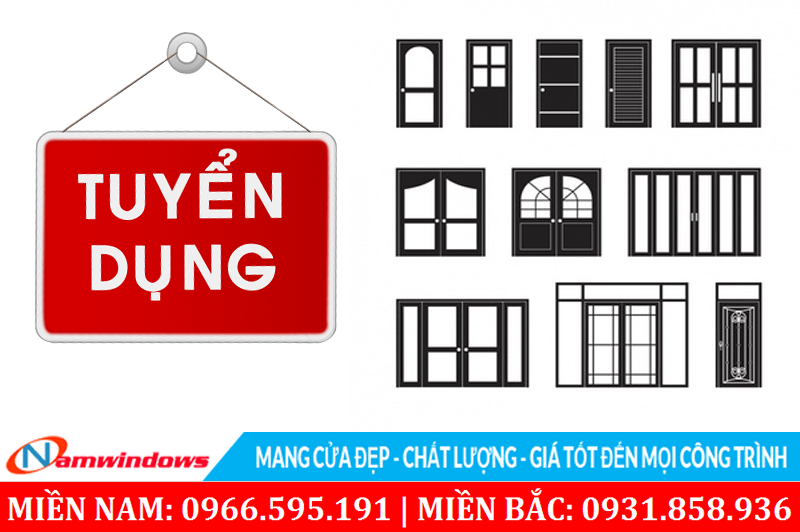 Tuyển dụng kỹ thuật làm cửa