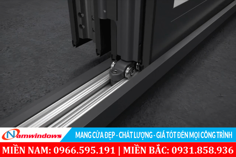 Bánh xe cửa đi xếp trượt