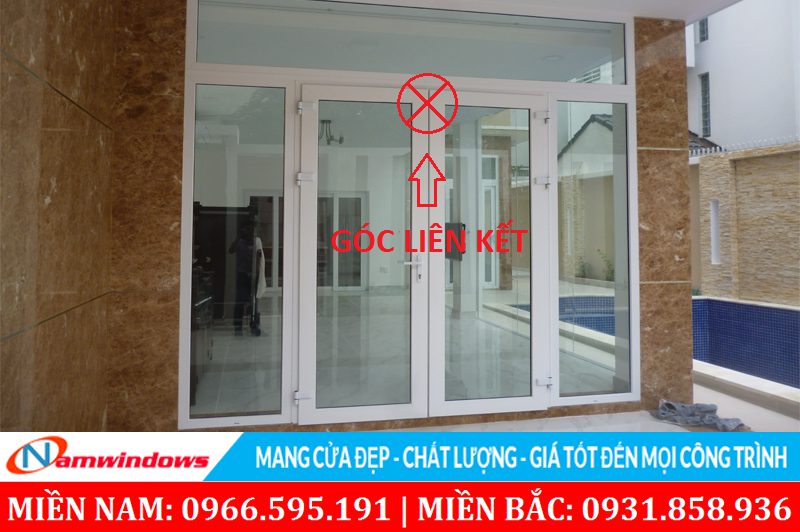 Tầm Quan Trọng Của Góc Liên Kết Ở Cửa Nhựa Lõi Thép