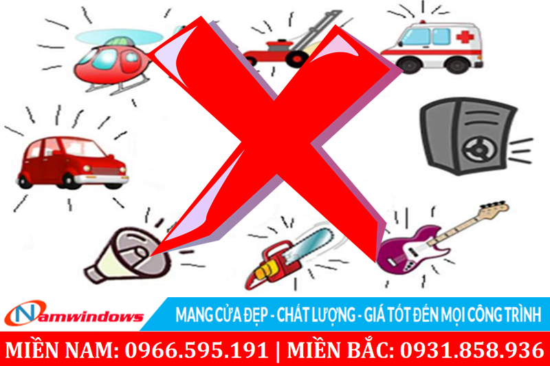 Loại bỏ các âm thanh khó chịu bằng cửa cách âm