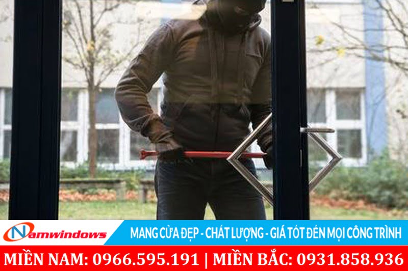 Cửa nhôm Xingfa có an toàn chống trộm không