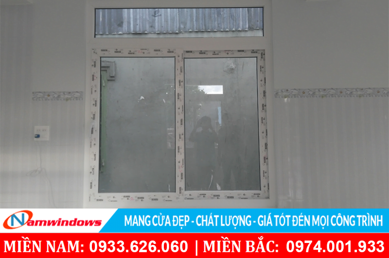 Mẫu 28: Cửa sổ lùa 2 cánh dòng trung cấp