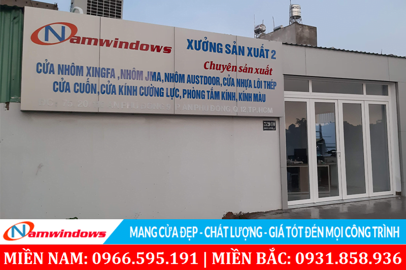 Xưởng sản xuất cửa Namwindows 2