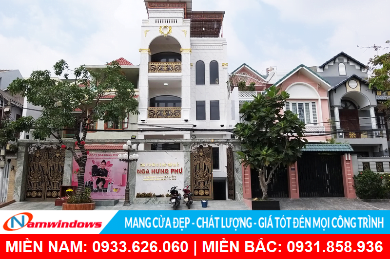 Công trình sử dụng cửa nhôm Xingfa Namwindows