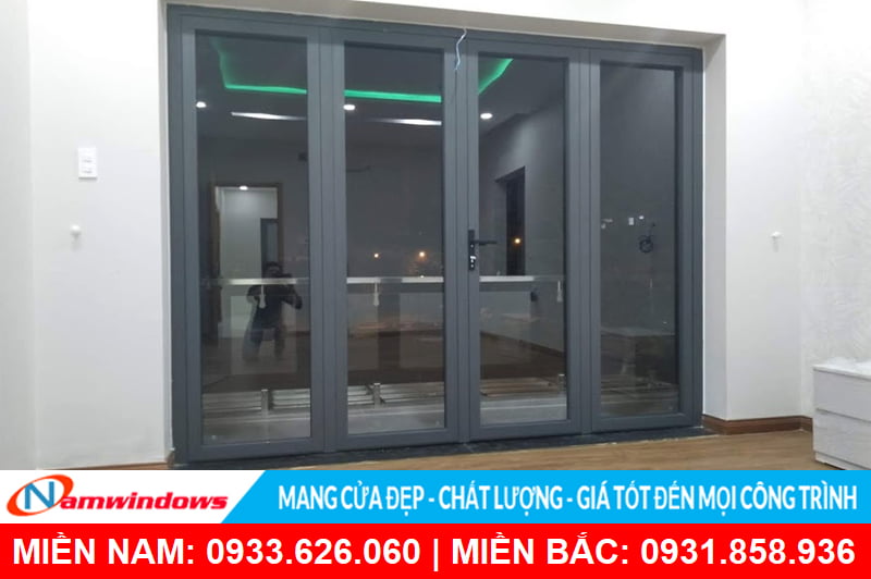 Cửa nhôm xingfa 4 cánh Namwindows