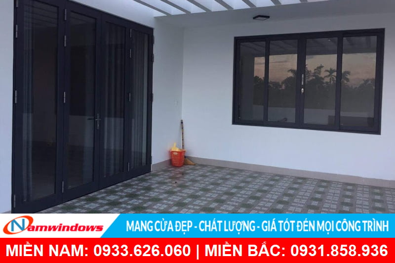 Cửa nhôm xingfa 4 cánh Namwindows