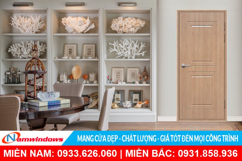 Cửa nhựa giả gỗ ABS Hàn Quốc