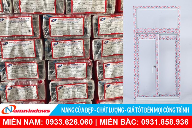 Tem, nhãn mác của nhôm xingfa Namsung