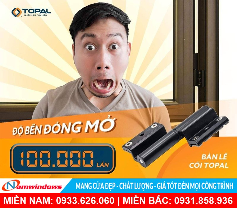 Bản lề cối 2D Topal
