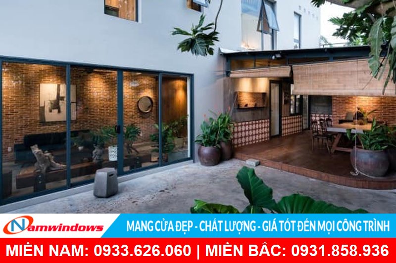 Cửa lùa nhôm xingfa hệ 93