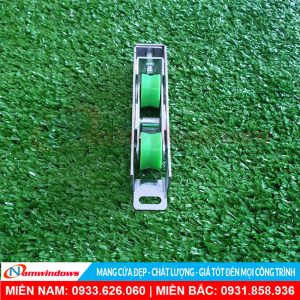 Bánh Xe Đôi Cửa Lùa 55 Nhôm Kính | Mã KL27
