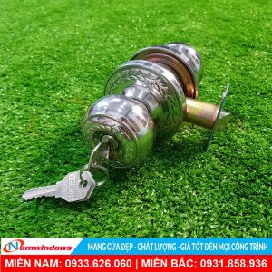 Bộ Khóa Tay Nắm Tròn Việt Tiệp | Mã VT01
