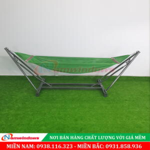Bộ Võng Xếp Thép Vuông Minh Quốc | Mã MQ04