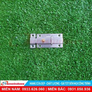Chốt Cửa Bằng Inox Có Nút Ấn Tự Mở | Mã CAT01
