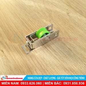 Bánh Xe Đơn Cửa Lùa Nhôm | Mã TOP07