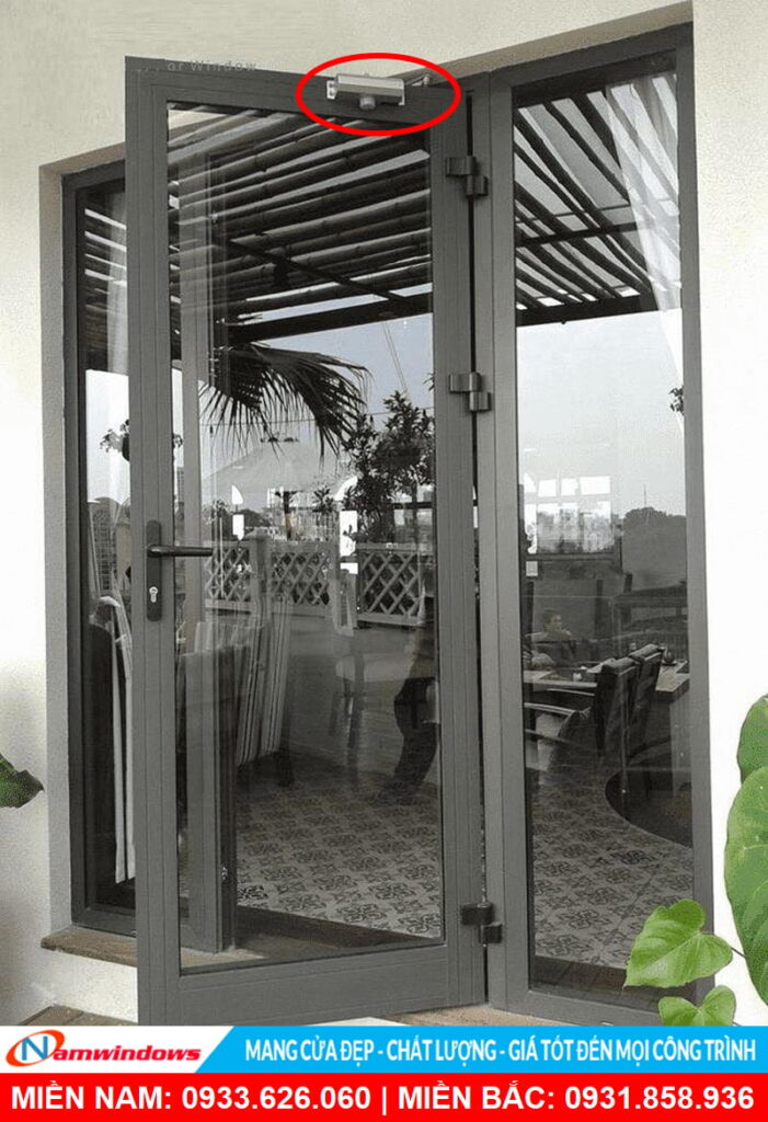 Cùi chỏ hơi cho cửa nhôm xingfa