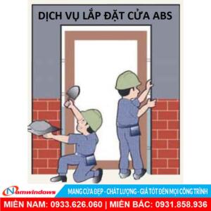 Dịch vụ lắp đặt cửa ABS Hàn Quốc