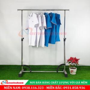 Sào Phơi Đơn Inox Trơn Mã MQ13 | Dài 1.2 & 1.5m