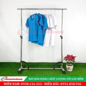 Sào Phơi Đơn Inox Khoen Mã MQ15 | Dài 1.2 & 1.5m