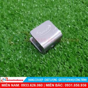 Pát U Inox Cố Định Vách Kính | Mã KK06
