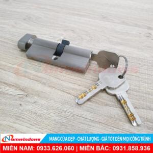 Lõi Khóa 1 Đầu Chìa 1 Đầu Núm Cửa Nhựa | Mã GQ15