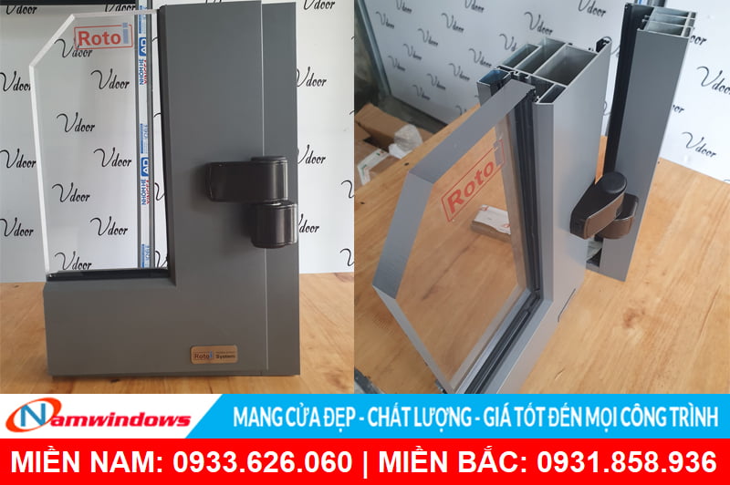 Phụ kiện Roto cho cửa nhôm