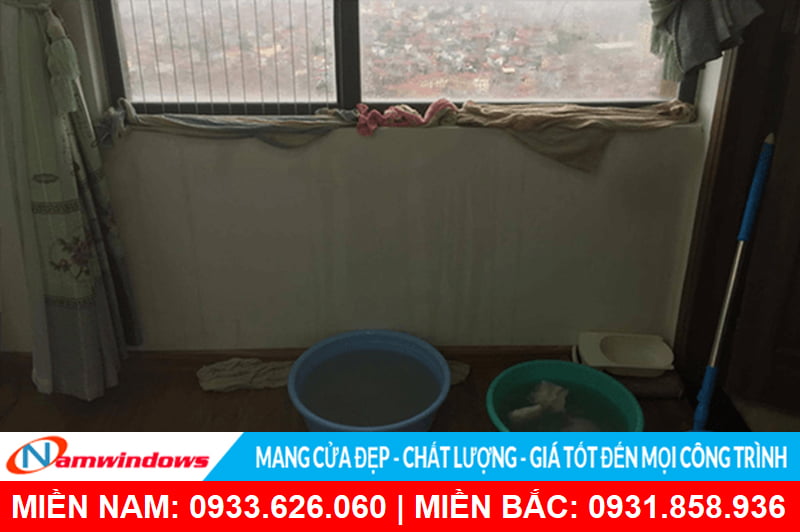 Chống thấm nước cửa nhôm