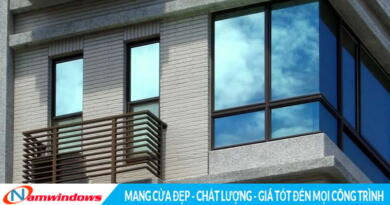 Cửa nhôm kính phản quang