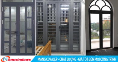 Thiết kế cửa nhôm nâng cao
