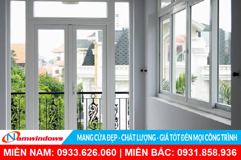 Cửa nhựa lõi thép phòng ngủ
