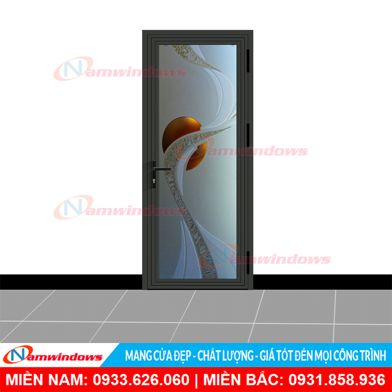20+ Mẫu Cửa Nhôm Xingfa 1 Cánh Phòng Ngủ Đẹp