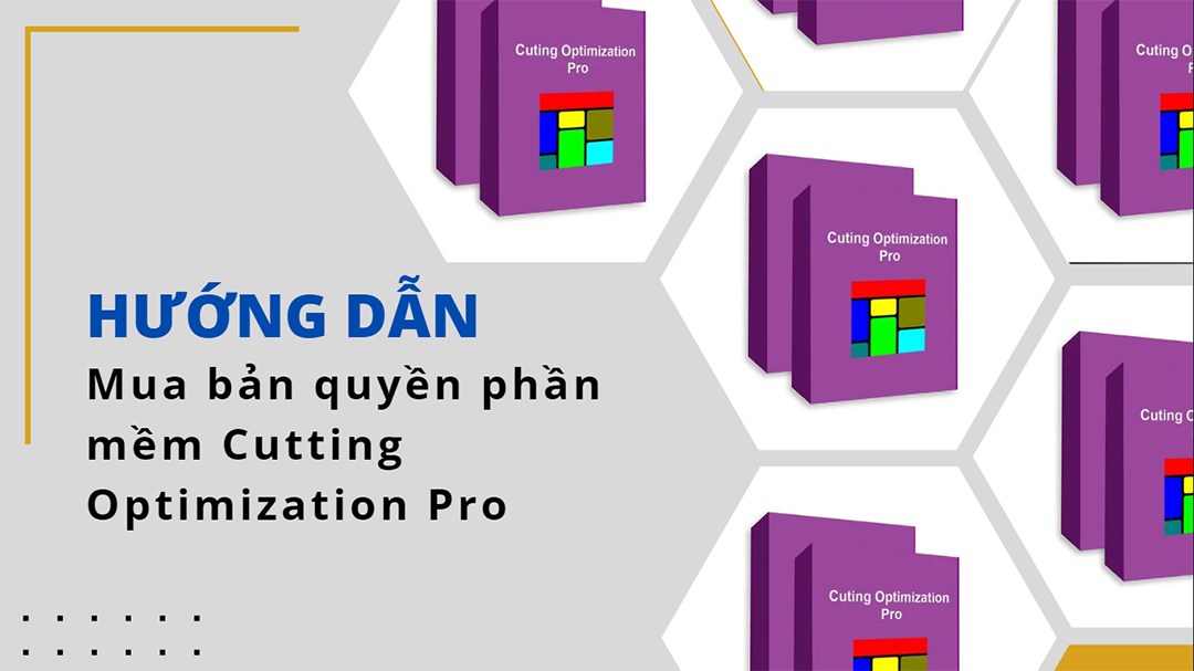 Hướng dẫn mua key Cutting Optimization Pro